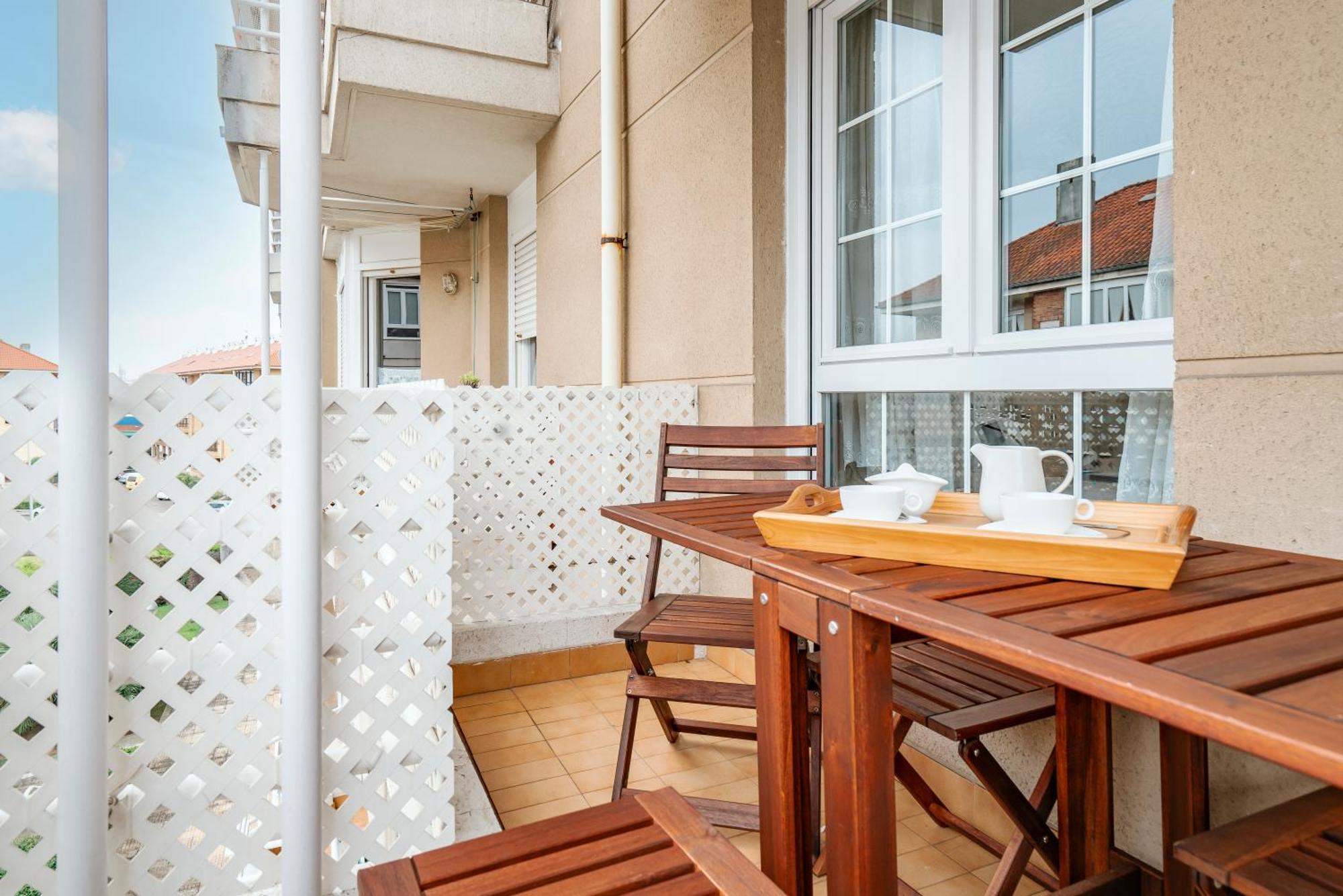Apartament Piso Con Piscina Santander Zewnętrze zdjęcie